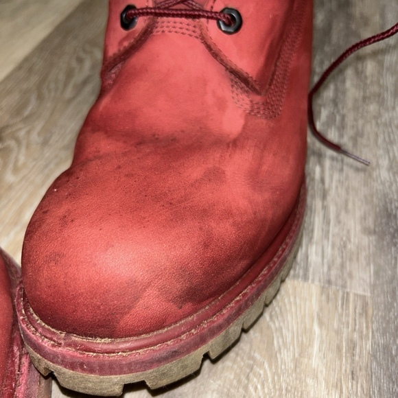 Timberland Men’s Premium 6-Inch Waterproof Boots 400 Gram burgundy Sz 12 main image 9
